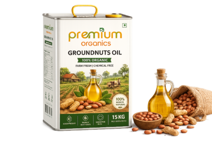 Groundnut Oil Organic Cold-pressed